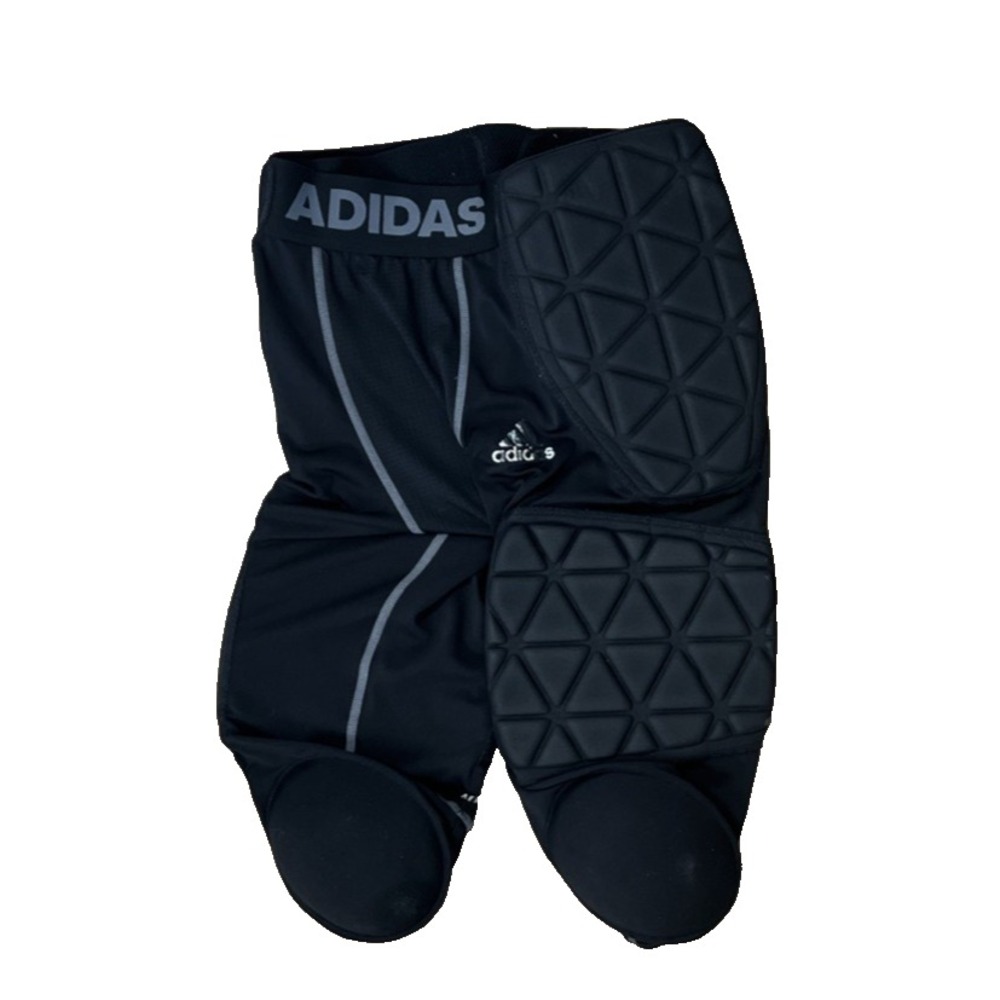 New Adidas TechFit Padded Compression Football Girdle 5 Pad Men's Black Size S